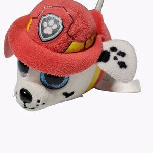 Teeny TY Paw Patrol Marshall 4 in Plush Dalmation Firefighter Stuffed Animal Toy